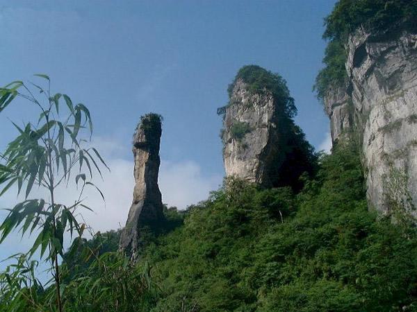 中国108座名山