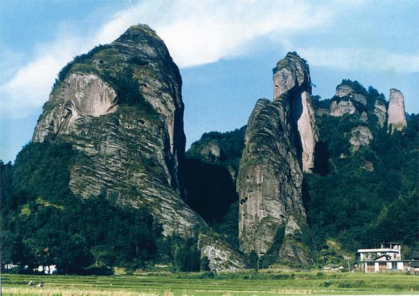 中国108座名山