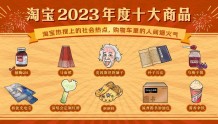 淘宝公布2023年度十大商品