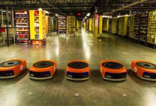 在亚马逊货仓,机器人这么干活真是帅呆了