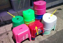 塑胶椅中间为什么有个洞？真正的原因，今天终于搞懂了