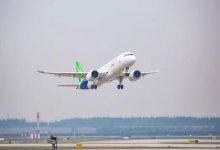 祝贺国产大飞机C919成功首飞